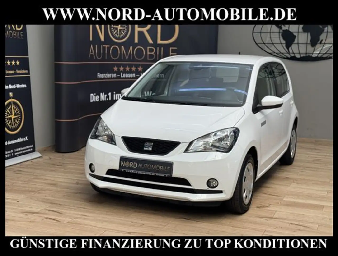 SEAT Mii electric 4 Türen PDC/SHZ/Tempomat/SoH 93,3% Weiß - 1
