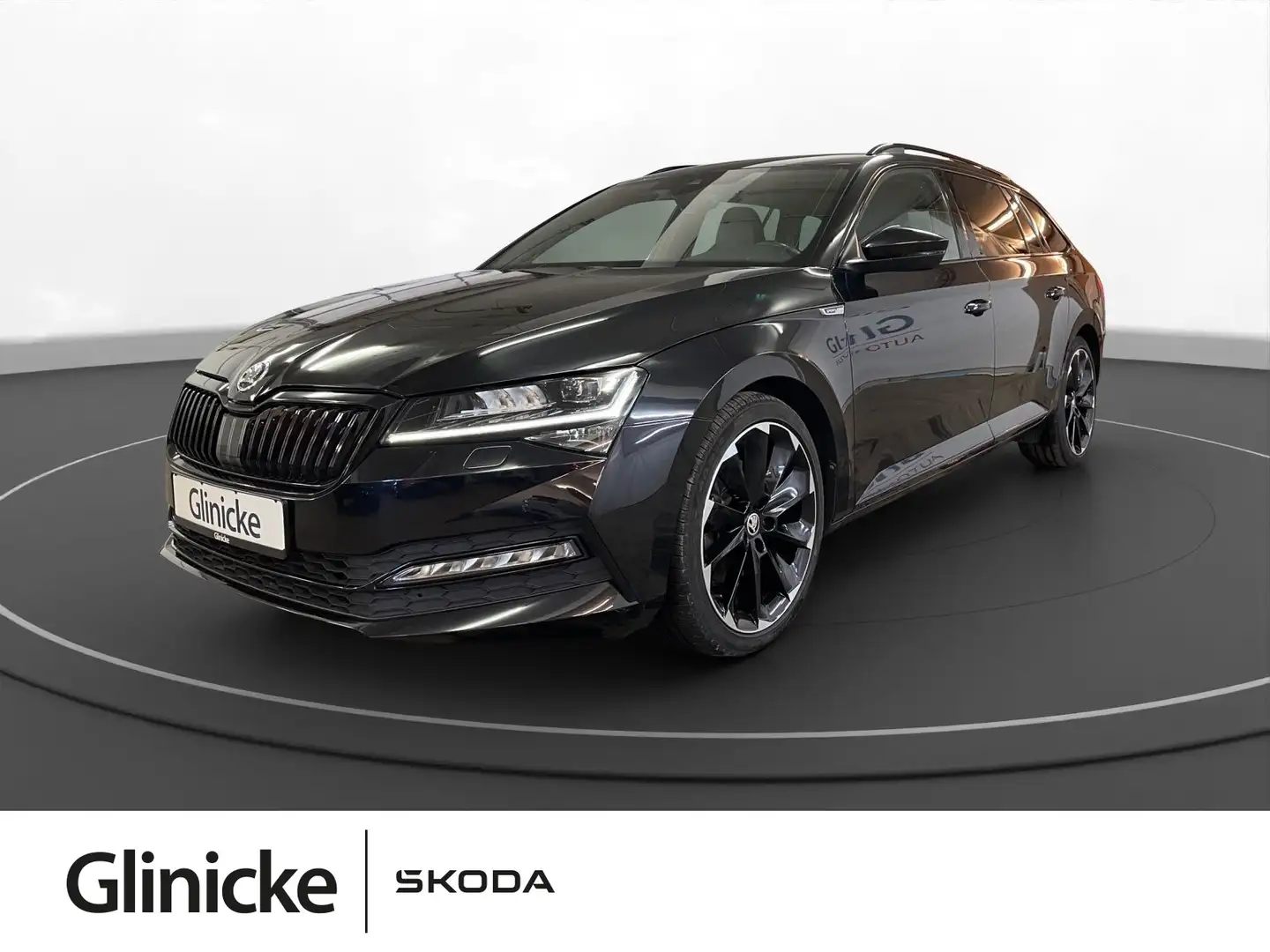 Skoda Superb Combi 2.0 TDI Sportline 4x4 Pano Matrix L Noir - 1
