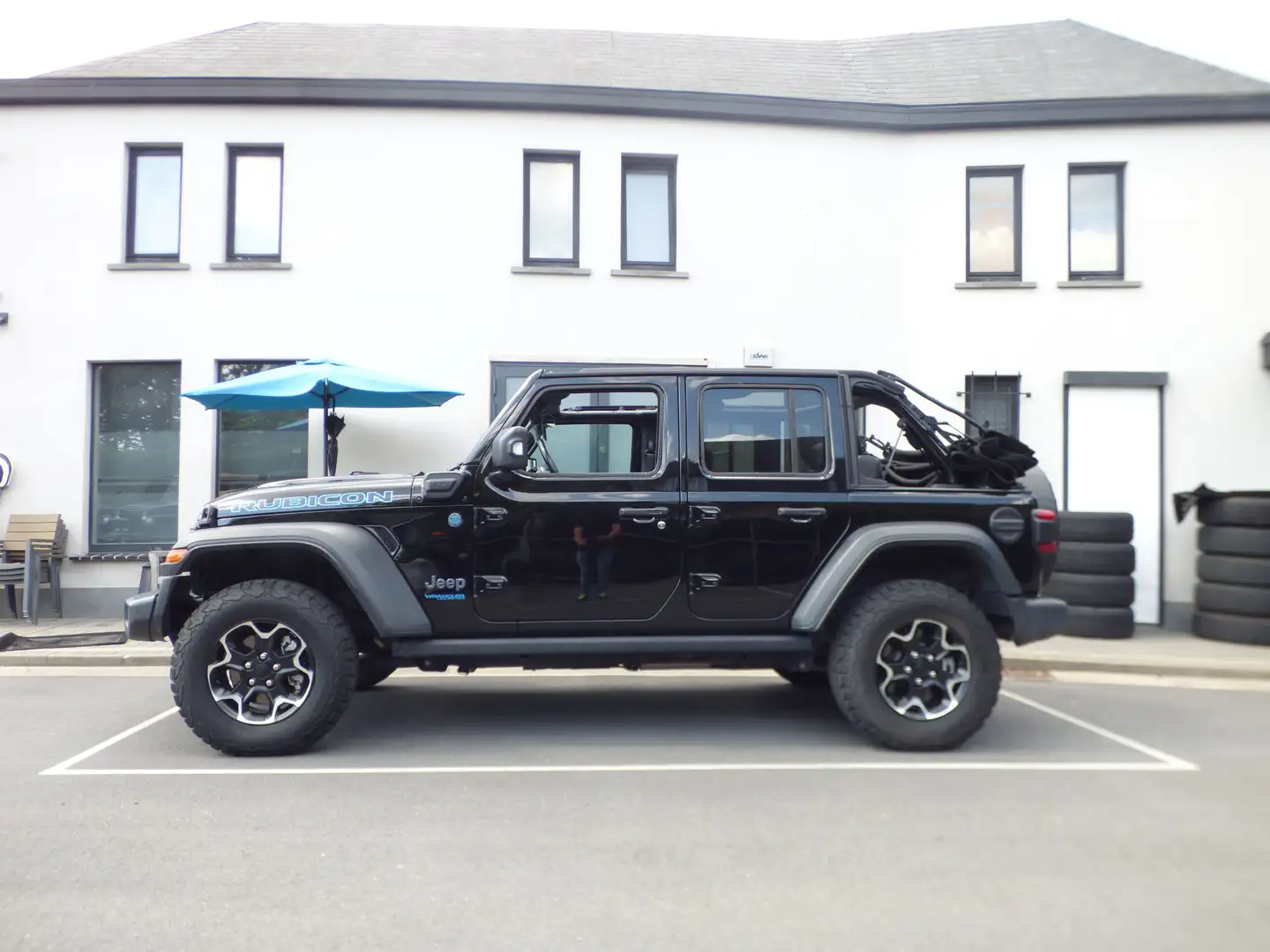 Jeep Wrangler Phev Wrangler Unlimited Rubicon **19000km** Zwart - 2