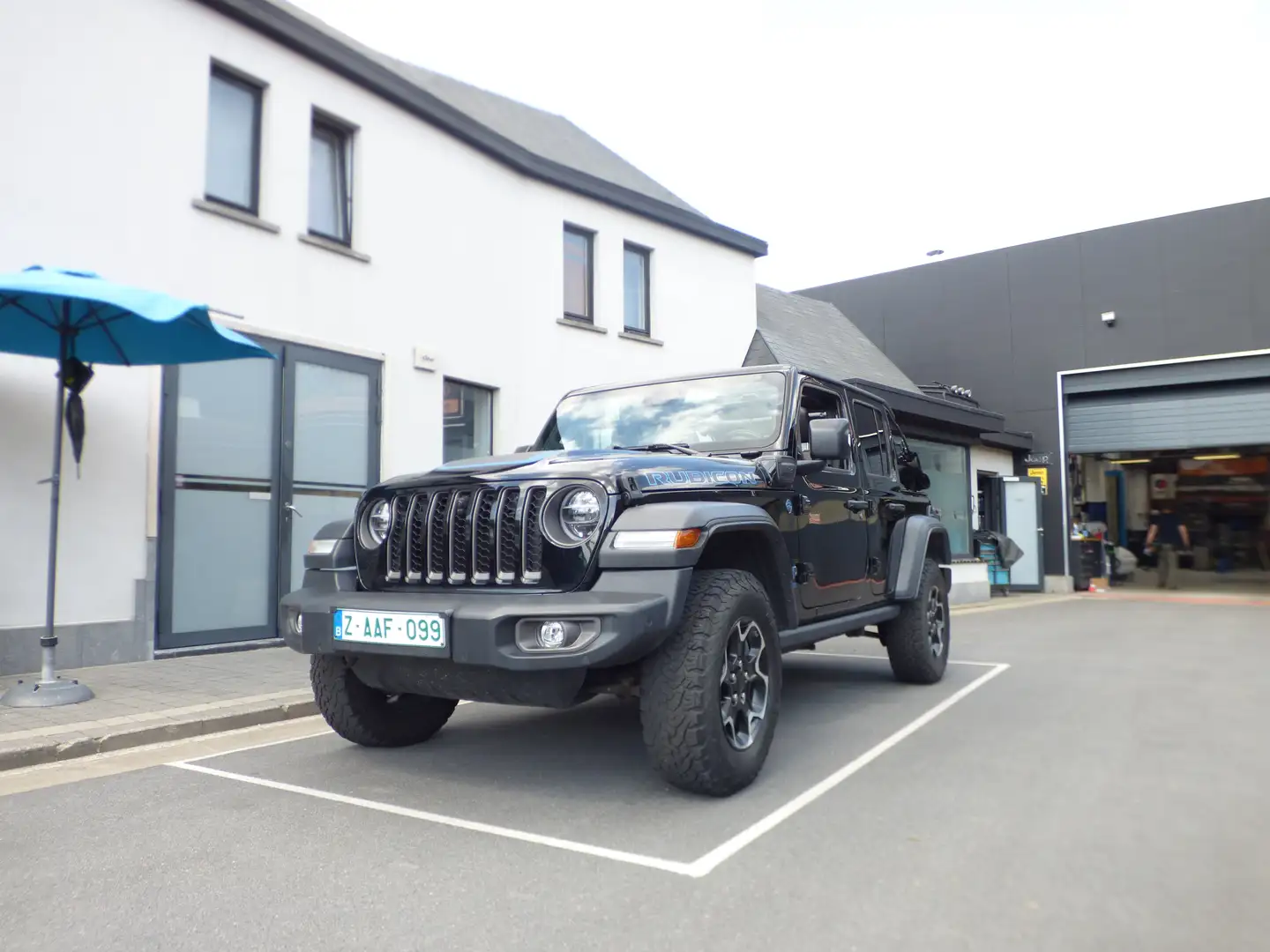Jeep Wrangler Phev Wrangler Unlimited Rubicon **19000km** Zwart - 1