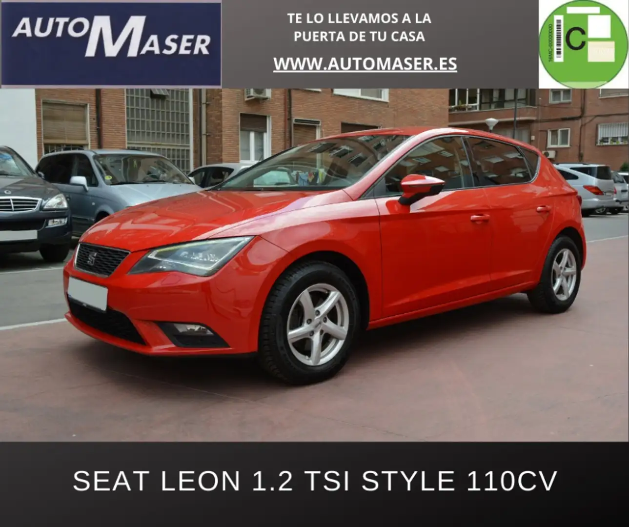 SEAT Leon 1.2 TSI S&S Style 105 Rouge - 1