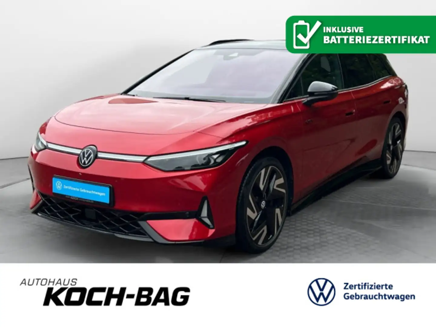 Volkswagen ID.7 Tourer GTX 4M Navi LED AHK Pano Kamera Rot - 1