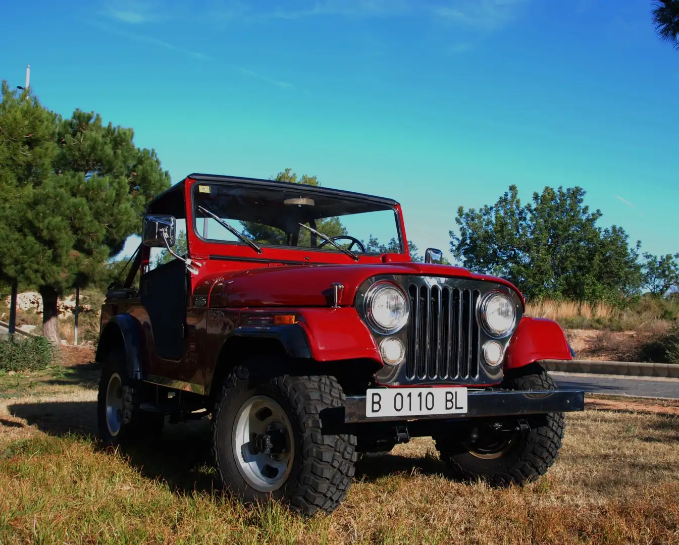 Jeep CJ-5 Rot - 1