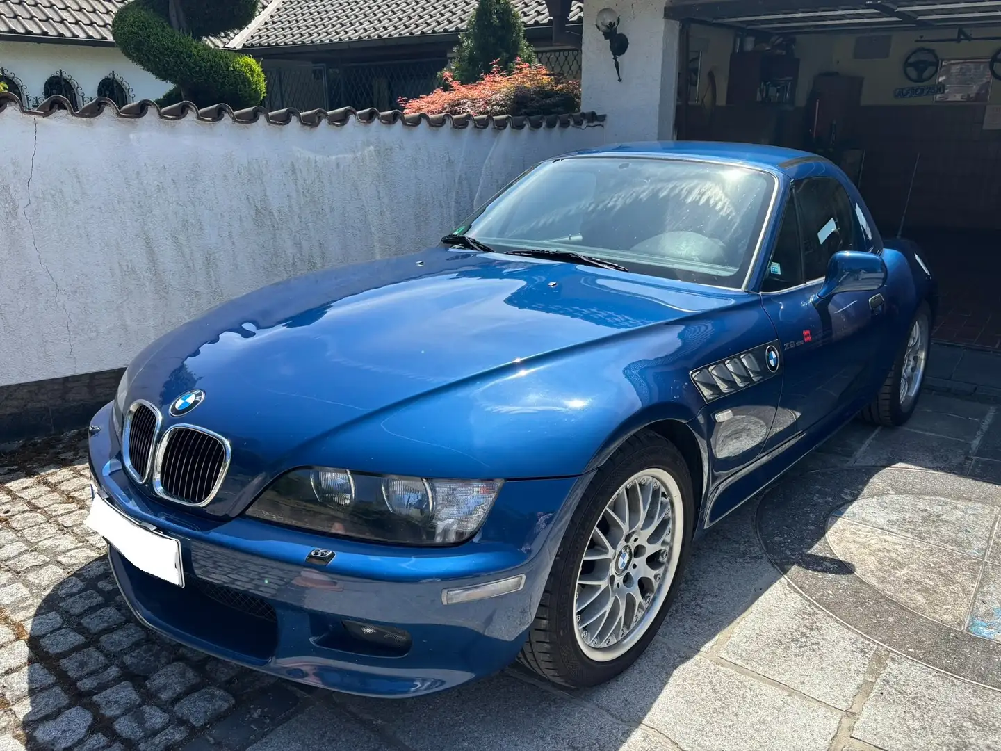 BMW Z3 Roadster 3.0i Vollausst. Hardtop Bleu - 1
