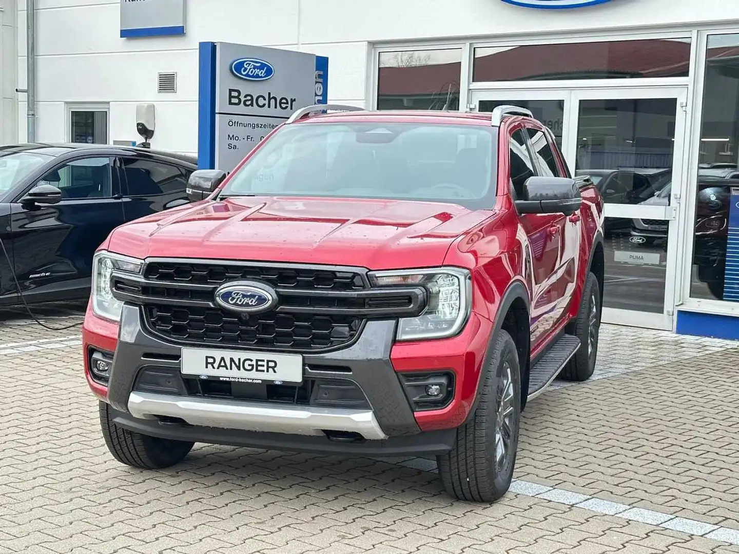 Ford Ranger 3,0 l TDCi 4x4 DOKA AT Wildtrak ROLLO*AHK Rouge - 1