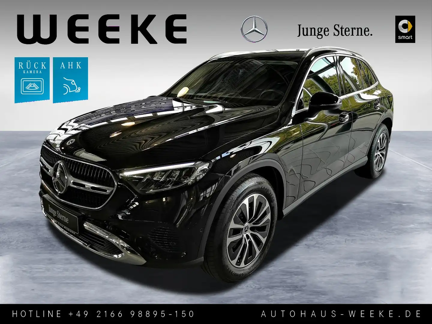 Mercedes-Benz GLC 220 d 4M Avantgarde ADVANCED PLUS+AHK+WINTER Schwarz - 1