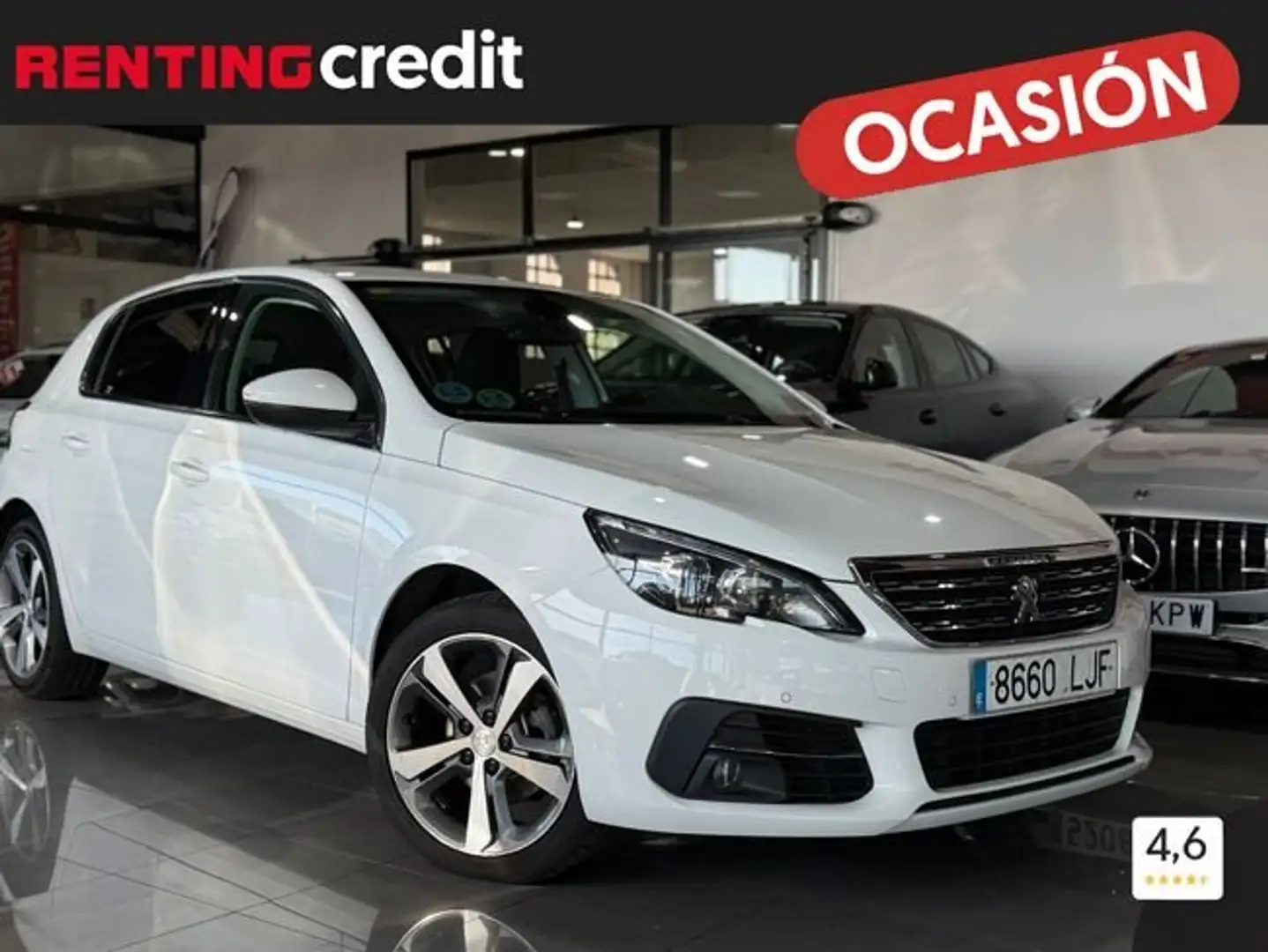 Peugeot 308 1.2 PureTech S&S Allure 130 Blanco - 1