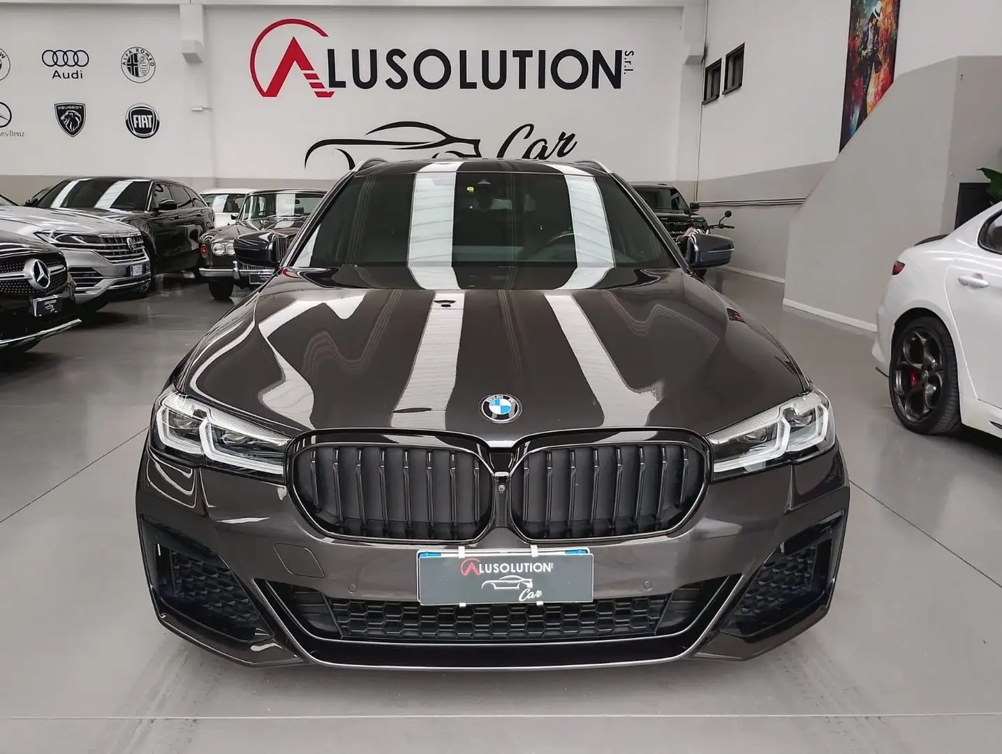 BMW 520 520d 48V Touring Msport Gris - 2