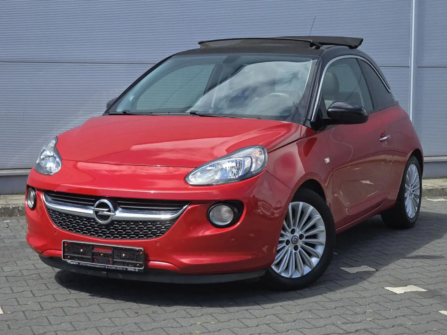 Opel Adam Open Air 120 Jahre ecoFlex+Panorama+Top.... Rot - 2
