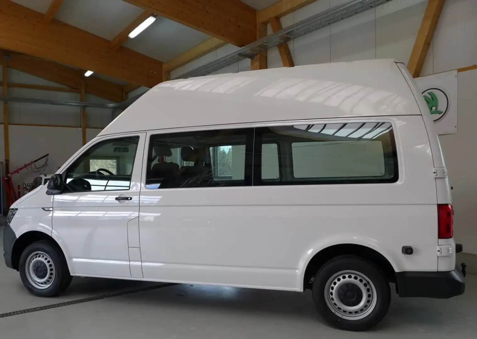 Volkswagen T6 TRANSPORTER LR 2,0 Kombi Hochdach Weiß - 2