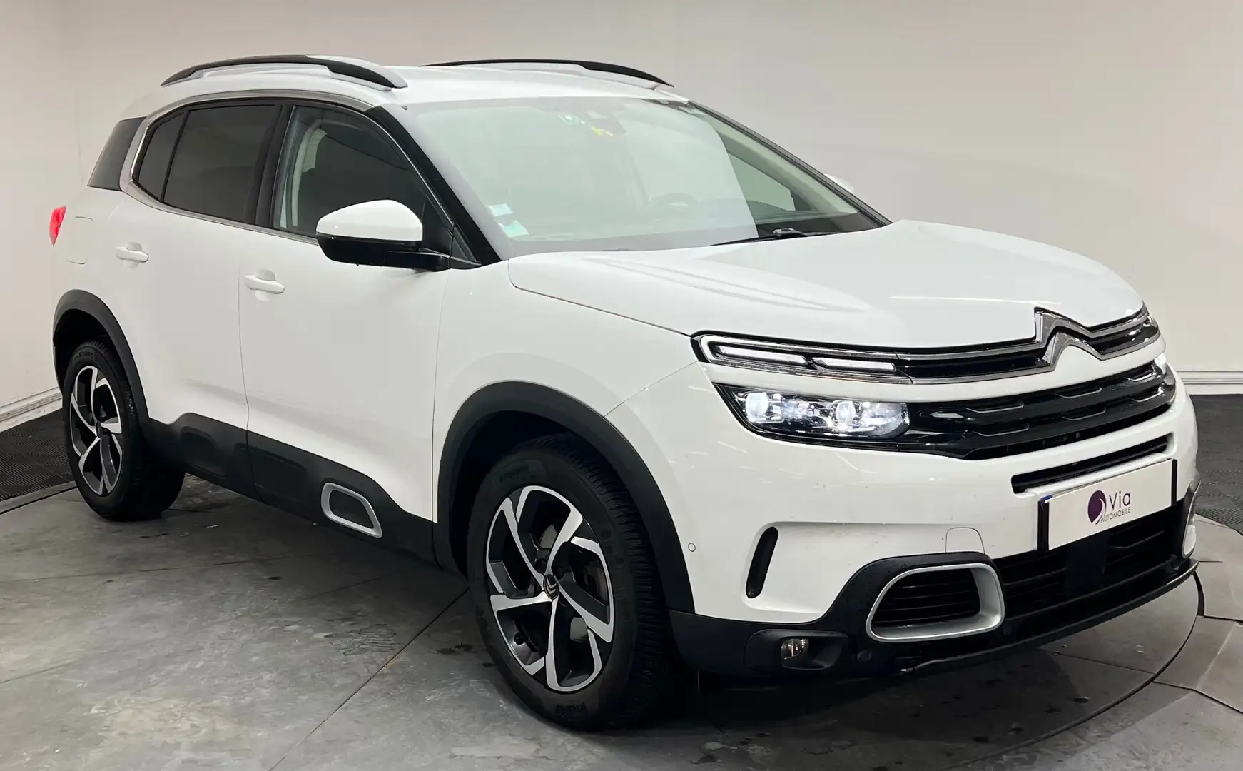 Citroen C5 Aircross 1.5 BlueHDi 130 ch EAT8 Business+ - Suivi Complet - Caméra de Recul Blanc - 2