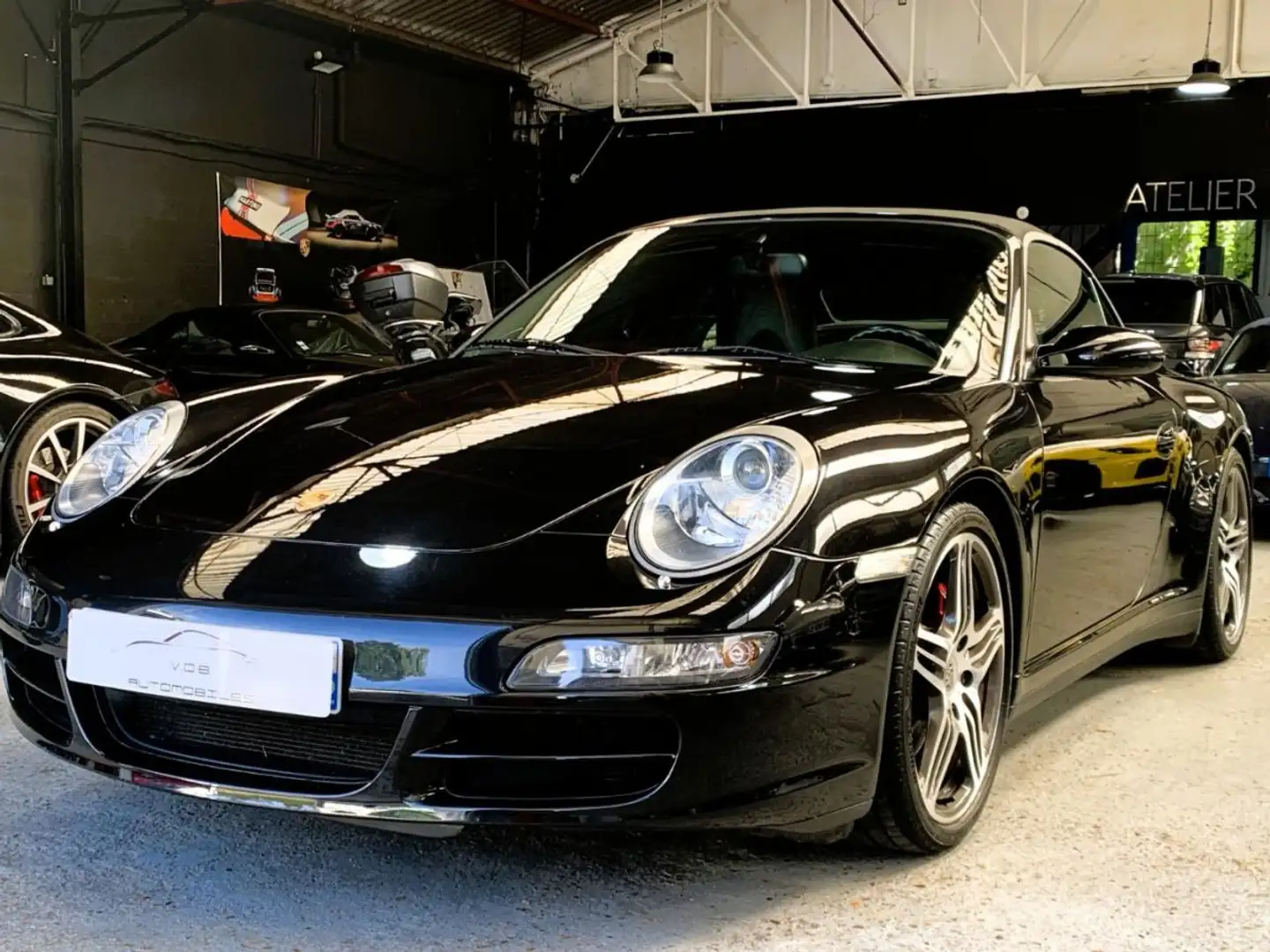 Porsche 997 997 CARRERA 4S CABRIOLET 3.8 355CV TIPTRONIC / 70600KM Schwarz - 1