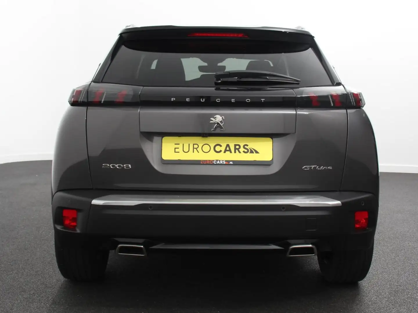 Peugeot 2008 1.2 PureTech 130pk Automaat GT-Line Navigatie Appl Grijs - 2