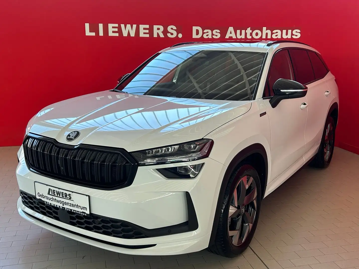 Skoda Kodiaq Sportline TSI mHEV DSG Weiß - 1