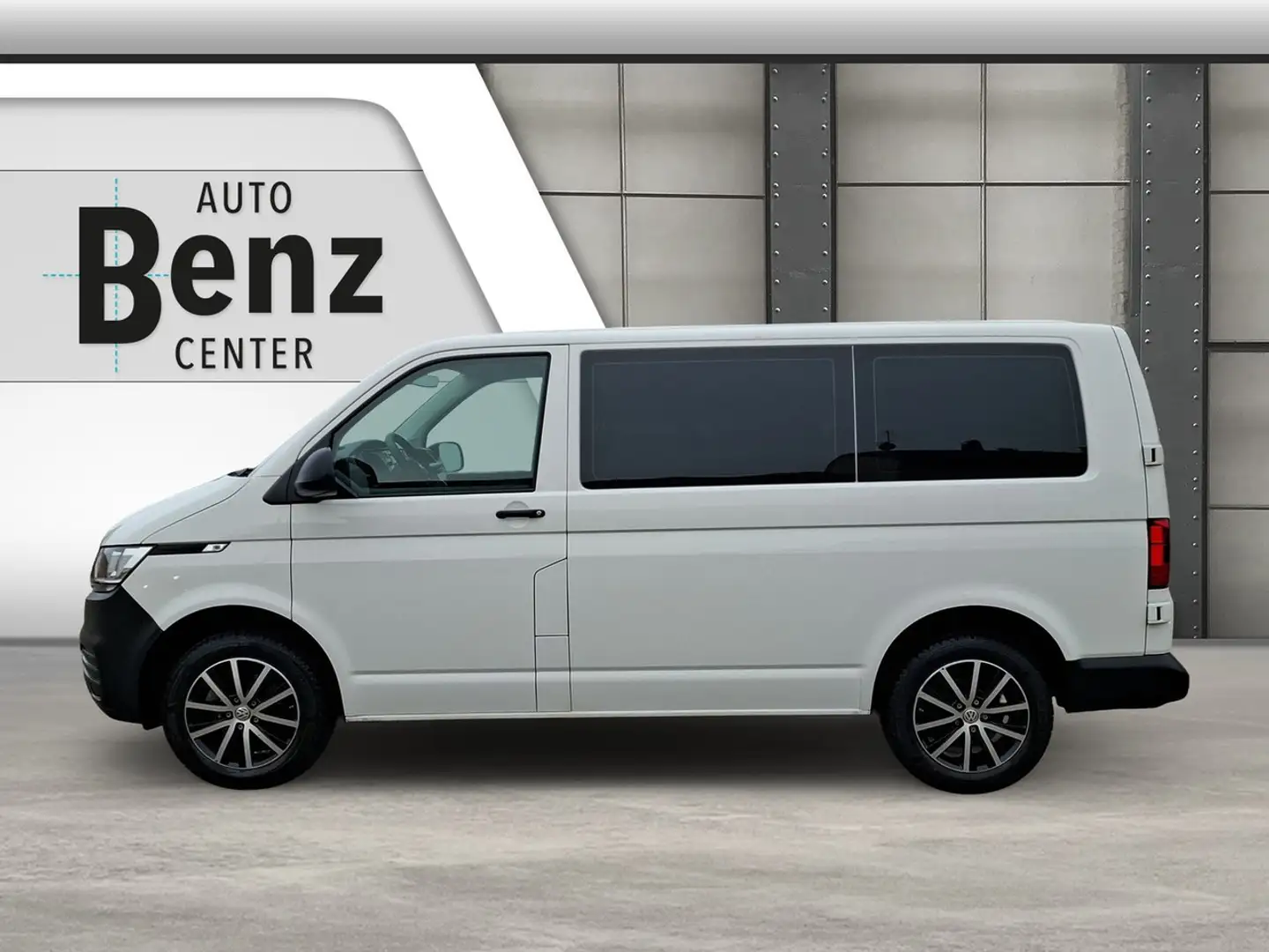 Volkswagen T6.1 Kombi TDI KR *9 SITZE*3-3-3*FLÜGELTÜREN*AHK Klima Biały - 2