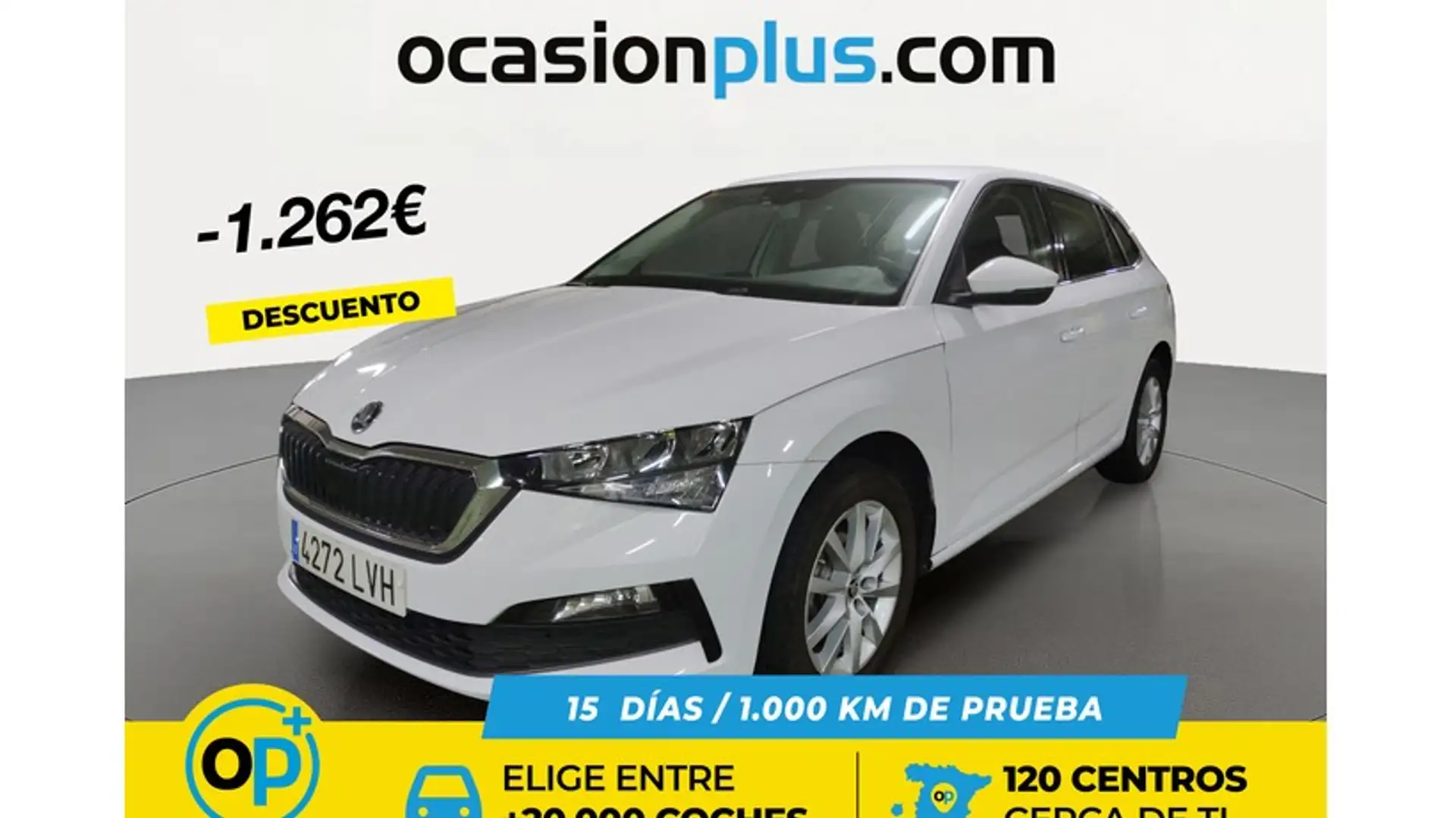 Skoda Scala 1.0 TSI Ambition 70kW Blanco - 1