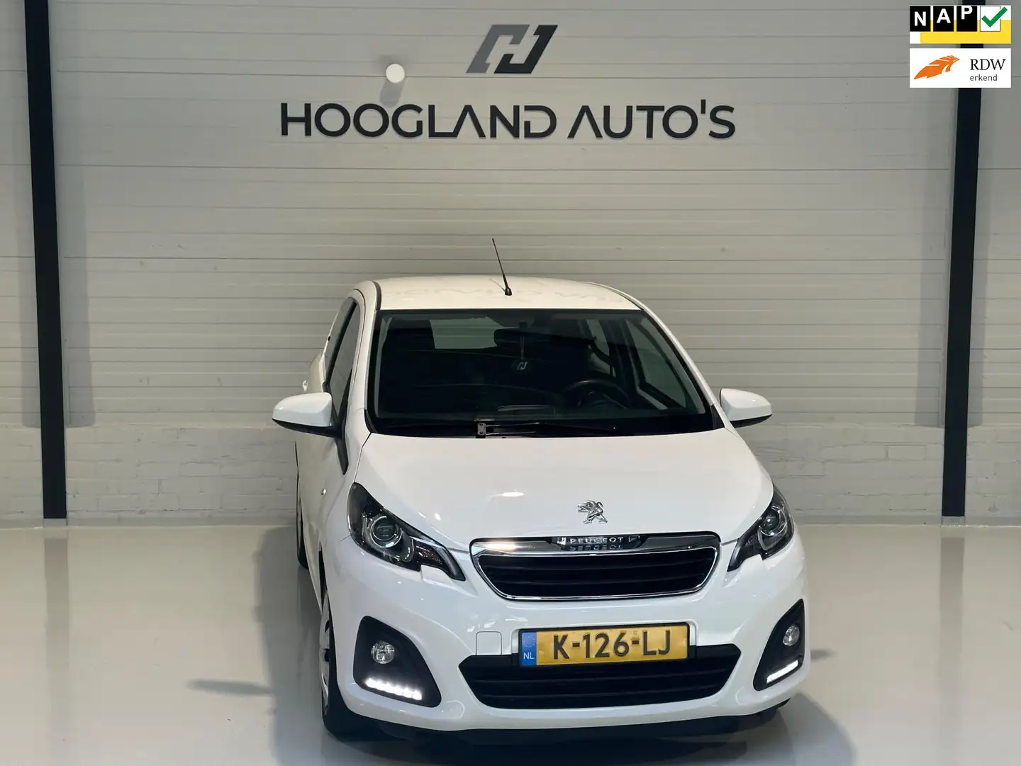 Peugeot 108 1.0 e-VTi Active 2021 Airco Wit INCL BTW Weiß - 1
