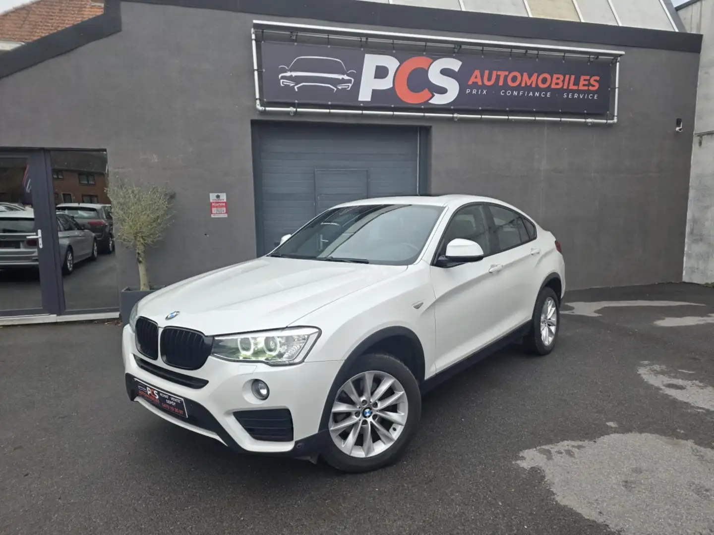BMW X4 2.0 d xDrive20*GPS*CUIR*TOIT OUVRANT*¨... Blanc - 1