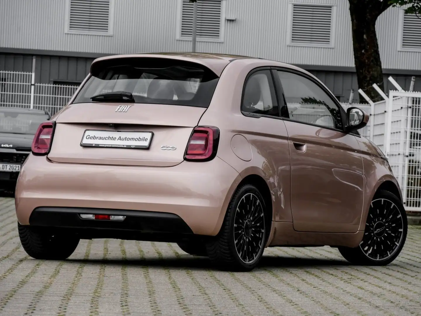 Fiat 500e Icon+Magic Eye Paket+Memory-Sitz+NAVI+DAB+Apple-Ca Silber - 2