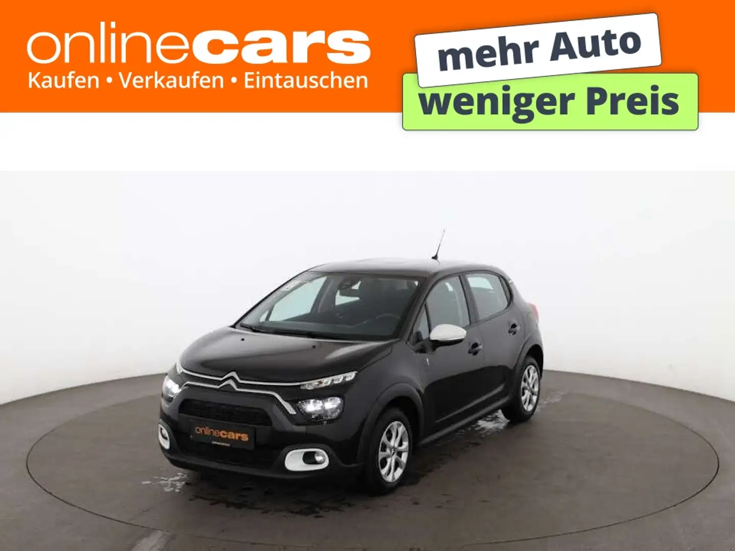 Citroen C3 1.2 PureTech YOU LED SITZHZG TEMPOMAT KLIMA Schwarz - 1
