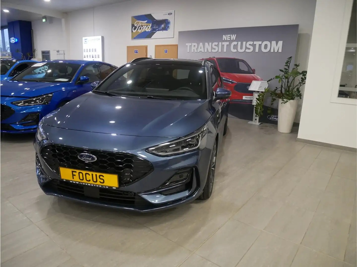 Ford Focus ST-Line X 1.0i EcoBoost 155cv mHEV  AUT Clipper Bleu - 1