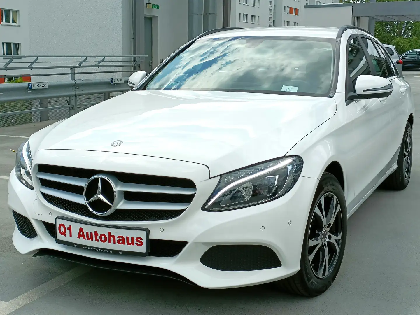 Mercedes-Benz C 180 d 7G-TRONIC LED/NAVI/SIHZG/PARKASSIST+/TEMPOMAT Wit - 1