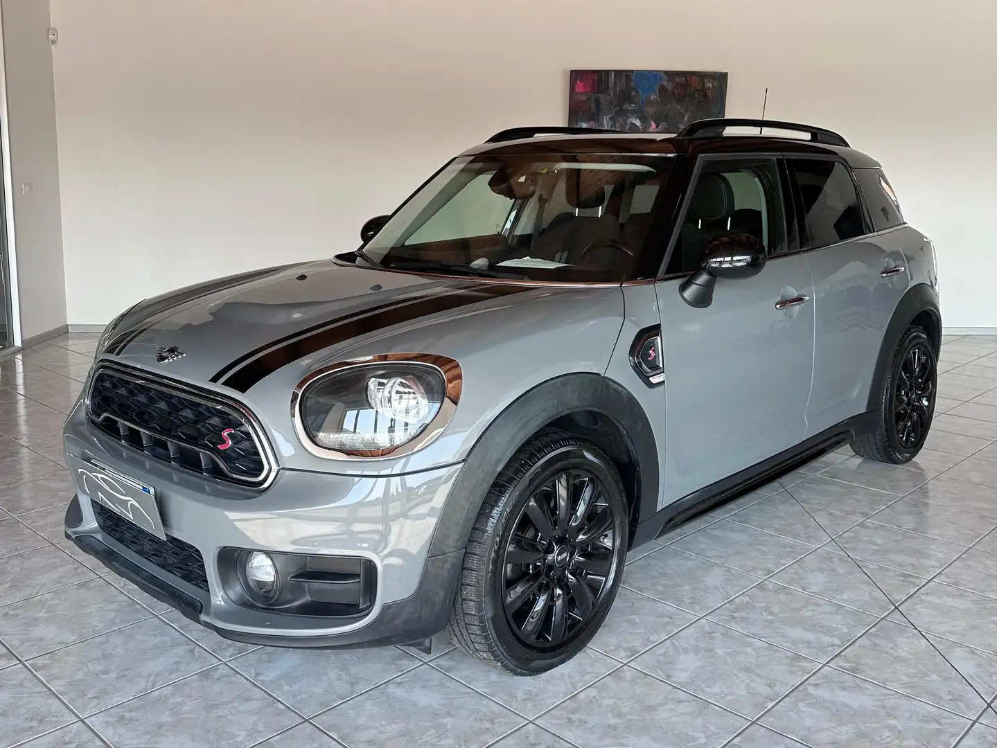 MINI Cooper SD Countryman Mini Countryman 2.0 Cooper SD s Hype auto my18 Gris - 1