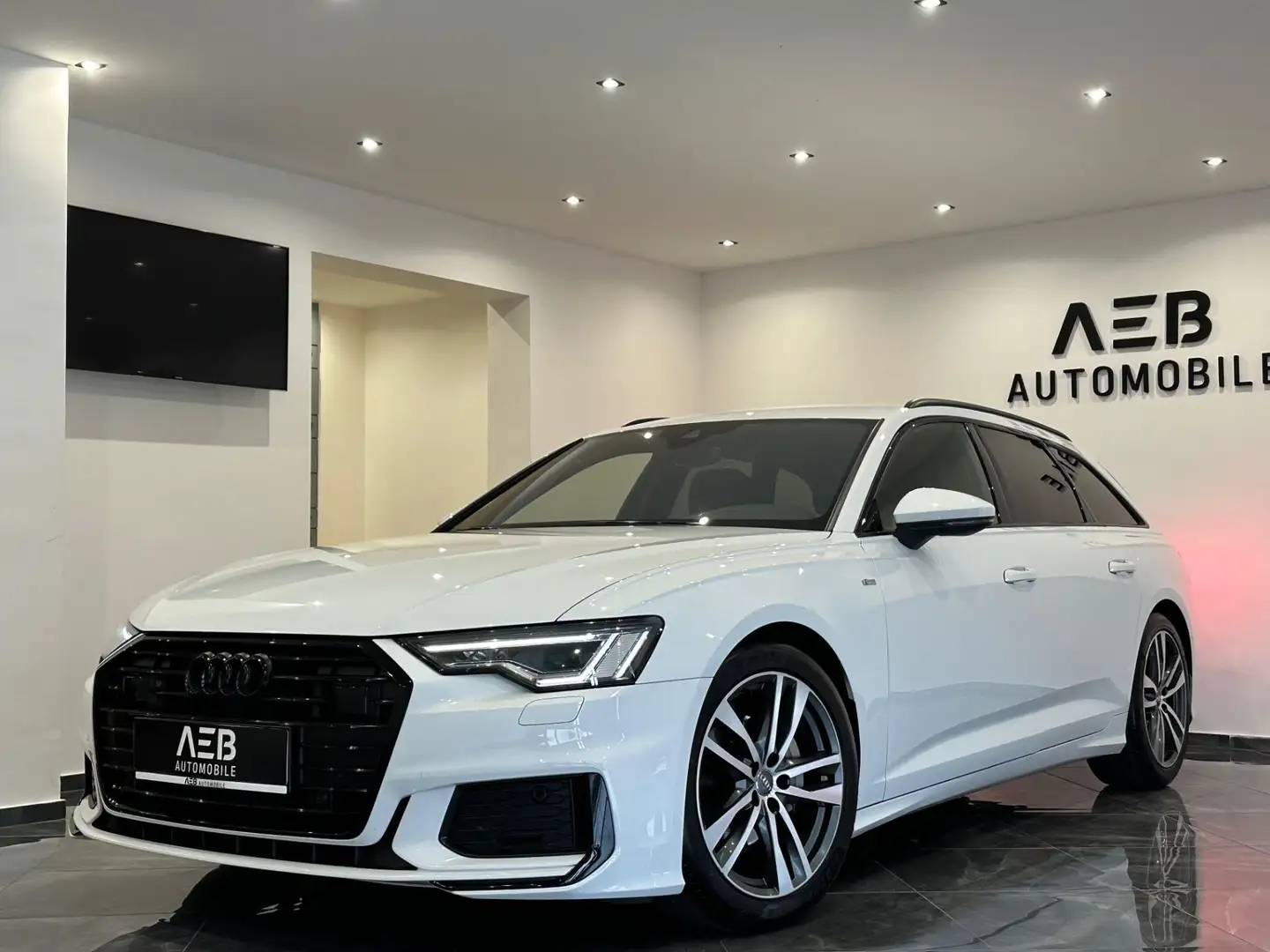 Audi A6 40 TDI sport**S-LINE**MATRIX**SHA**TWA**SHZ**UVM** Weiß - 2