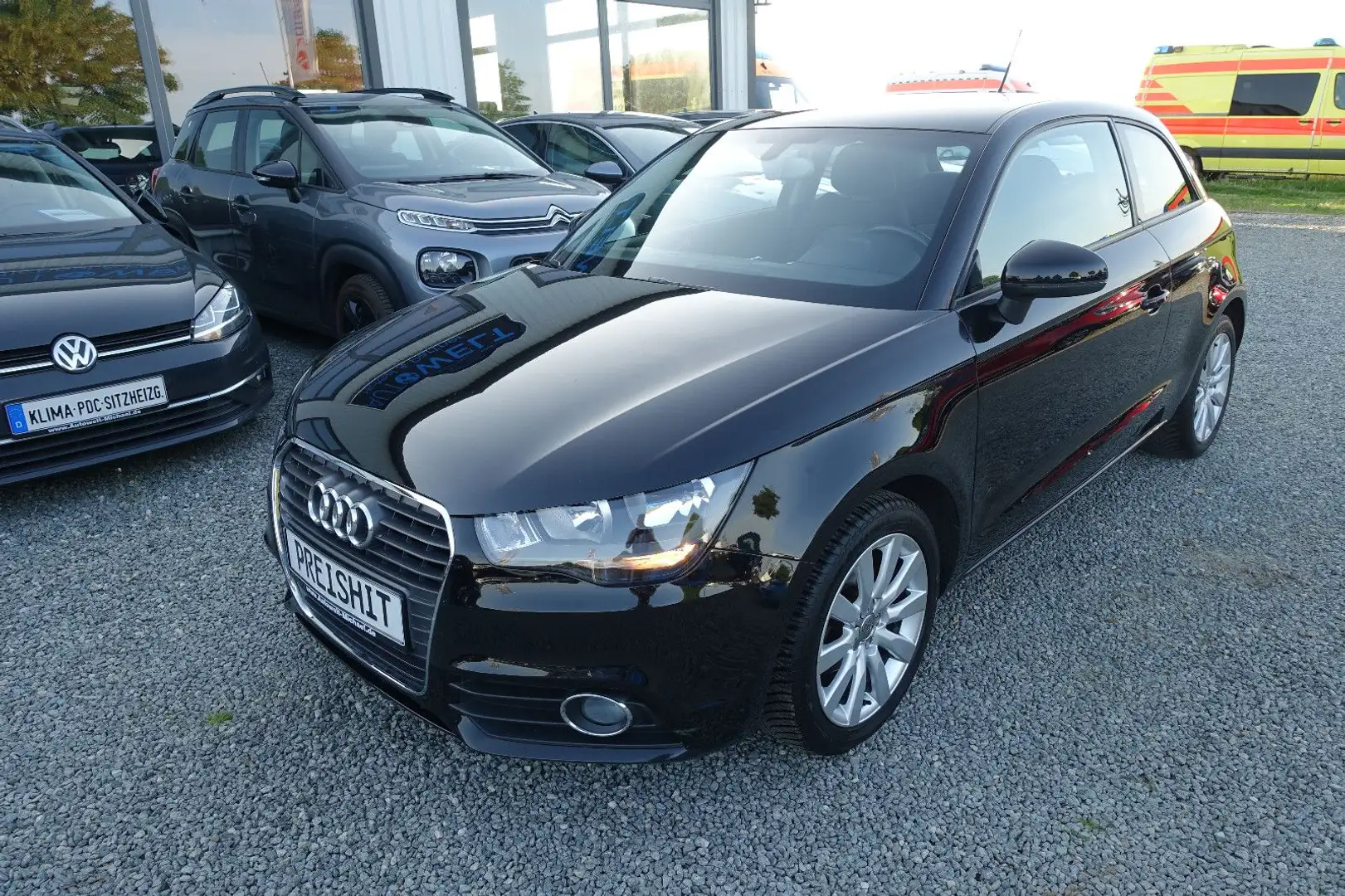 Audi A1 Ambition 1.2 TSI KLIMAAUT T-Leder BOSE TÜVNeu Schwarz - 2