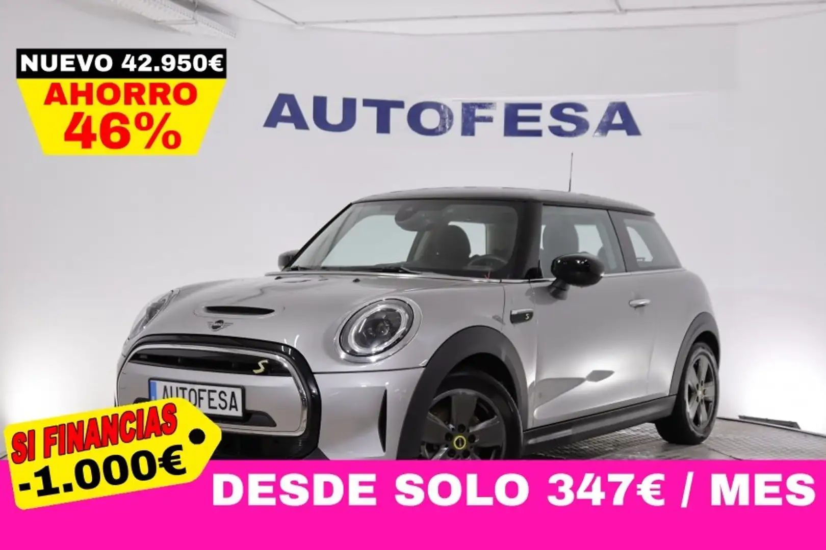 MINI Cooper S ELECTRICO AUTO 184cv 3P # IVA DEDUCIBLE, NAVY Šedá - 1