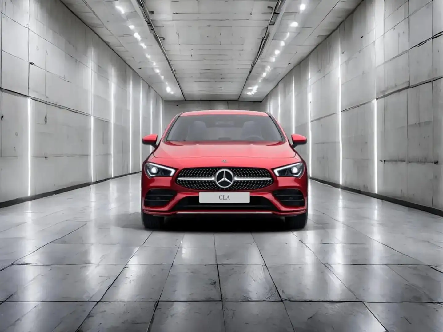 Mercedes-Benz CLA 250 4M SB AMG+DISTRONIC+KAMERA+NAVI+LED+SHZ Rot - 2