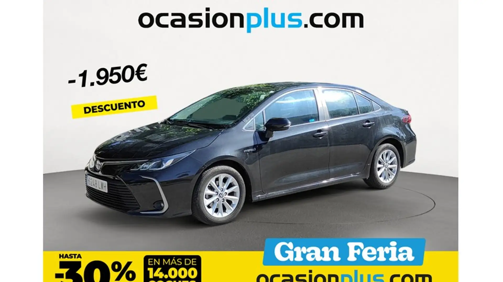 Toyota Corolla Sedán 125H Active Tech Negro - 1
