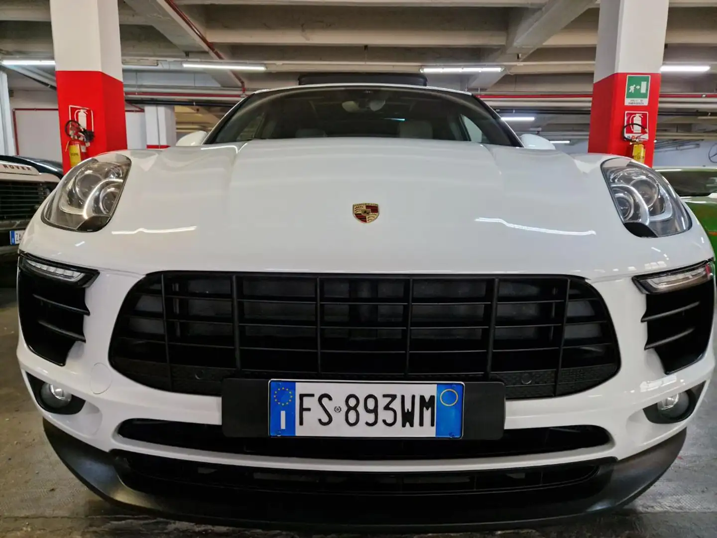 Porsche Macan 2000 BENZINA CV.252 TETTO + P.A.S.M.+ CERCHI 21' Bianco - 2