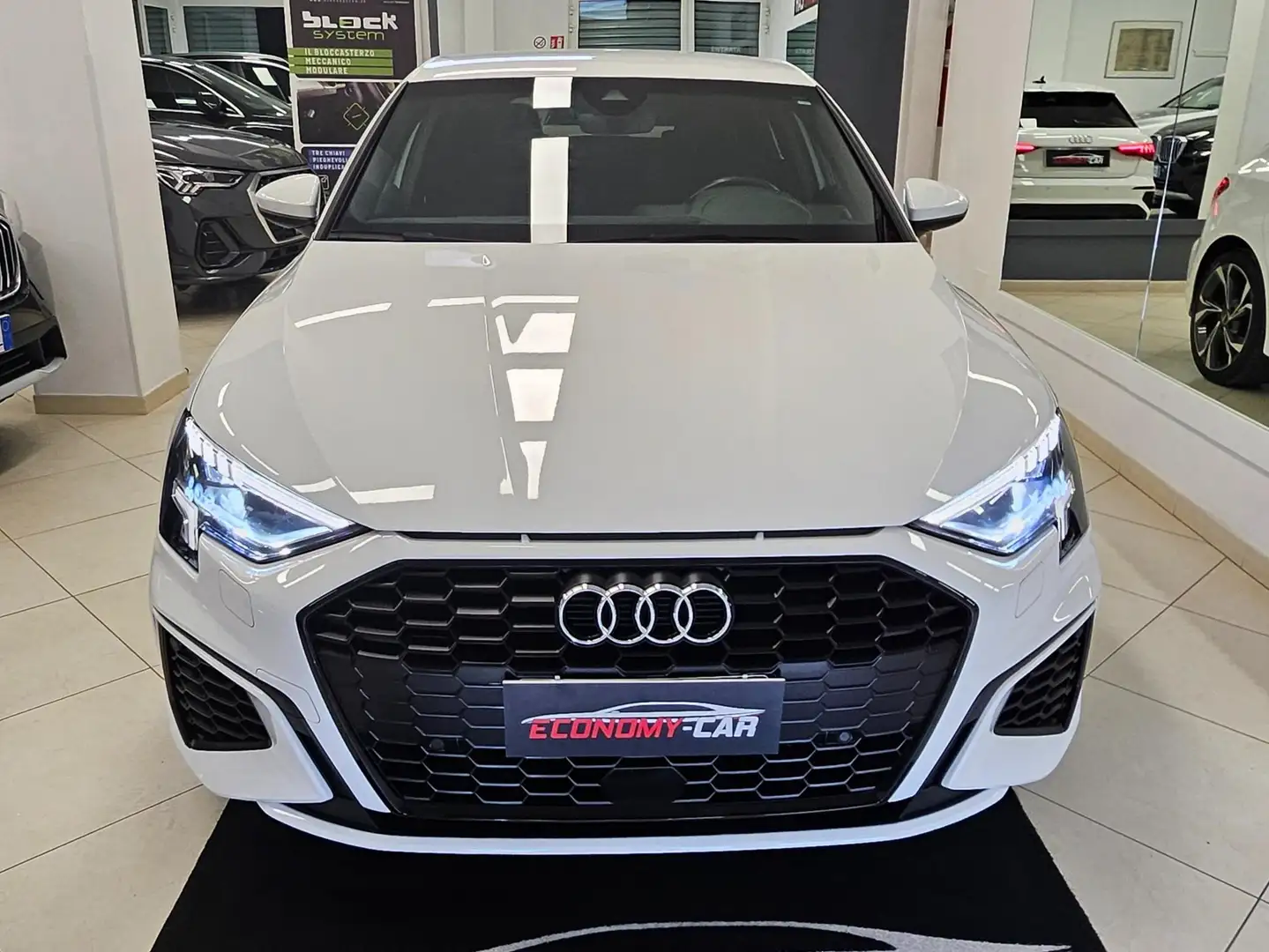 Audi A3 A3 SPORTBACK 2.0 TDi S-LINE 116CV Blanc - 2