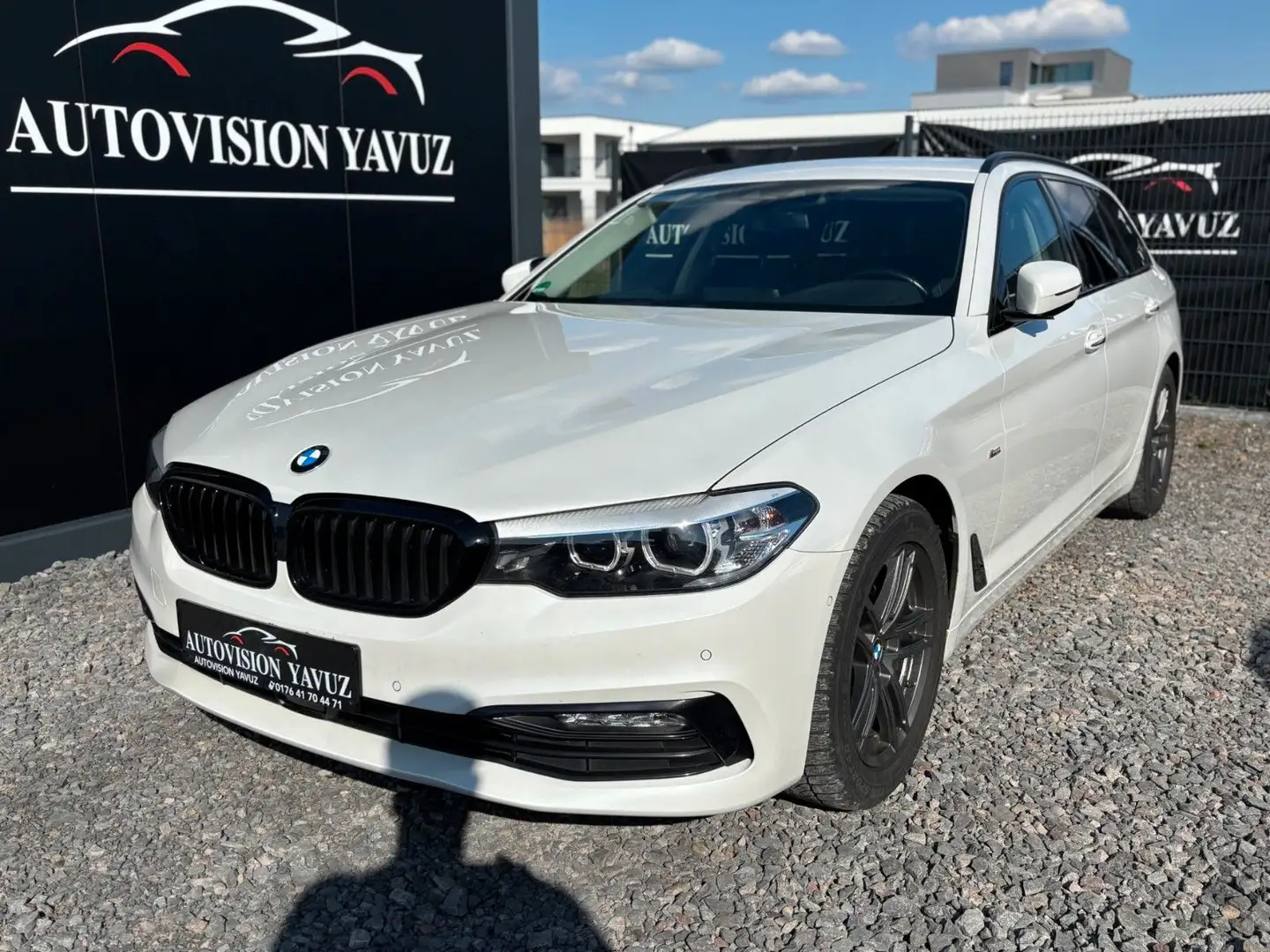 BMW 520 Baureihe 5 Touring 520 d Sport Line Blanco - 1