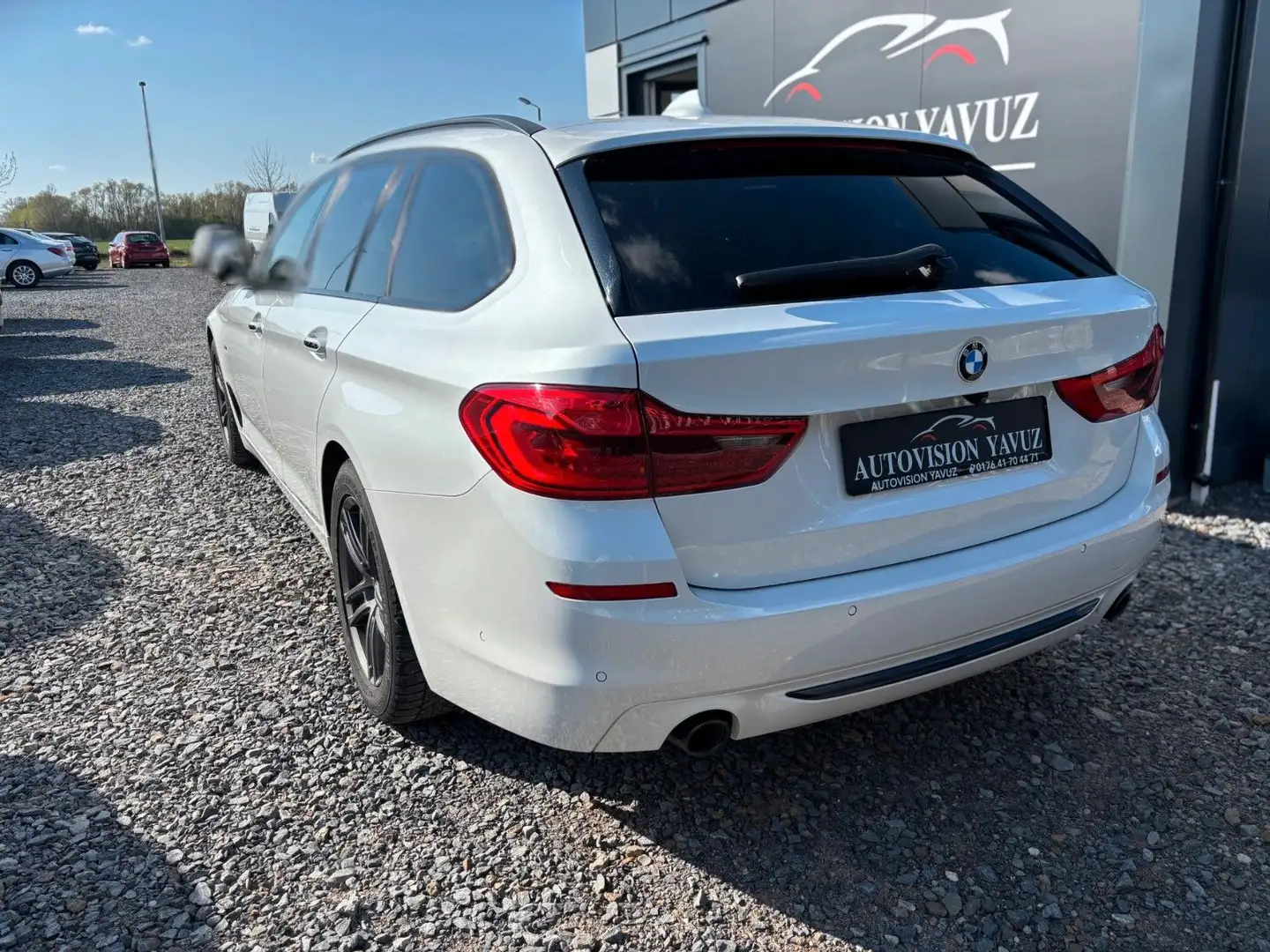 BMW 520 Baureihe 5 Touring 520 d Sport Line Blanco - 2