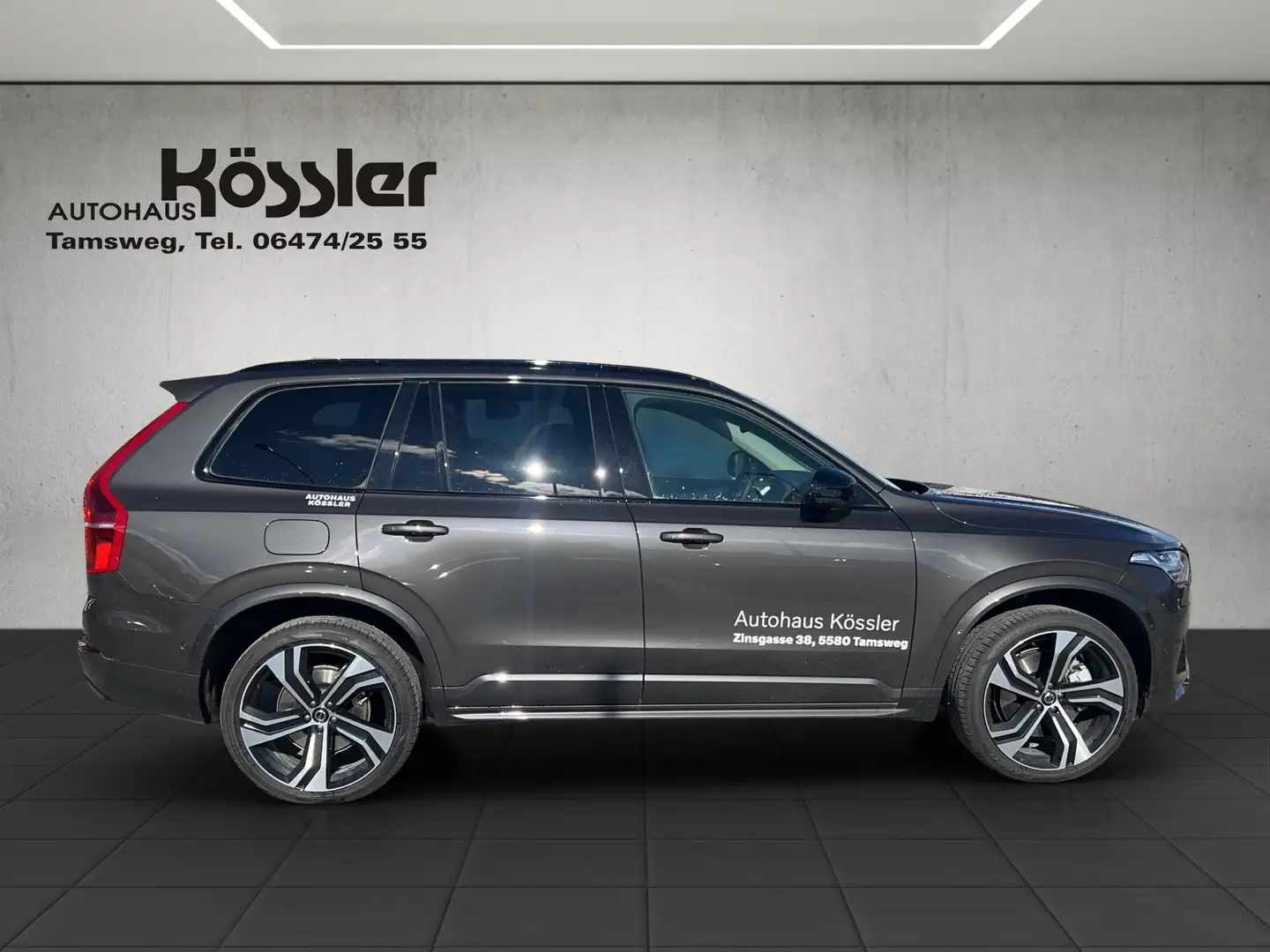 Volvo XC90 T8 AWD Recharge PHEV Plus Dark Geartronic Gris - 2