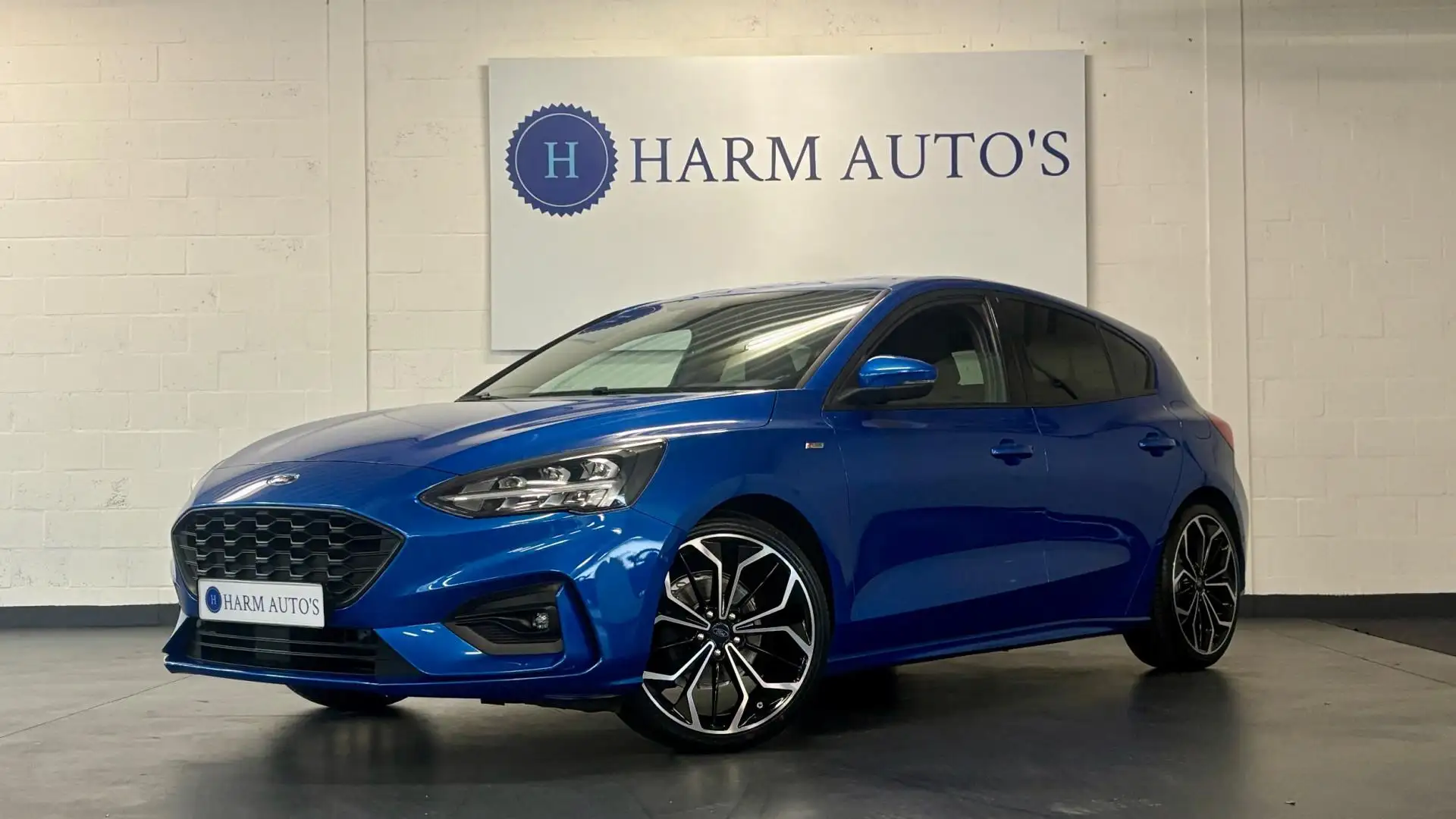 Ford Focus 1.0 EcoBoost ST Line 125pk Navi / Head up / CAM / Bleu - 1