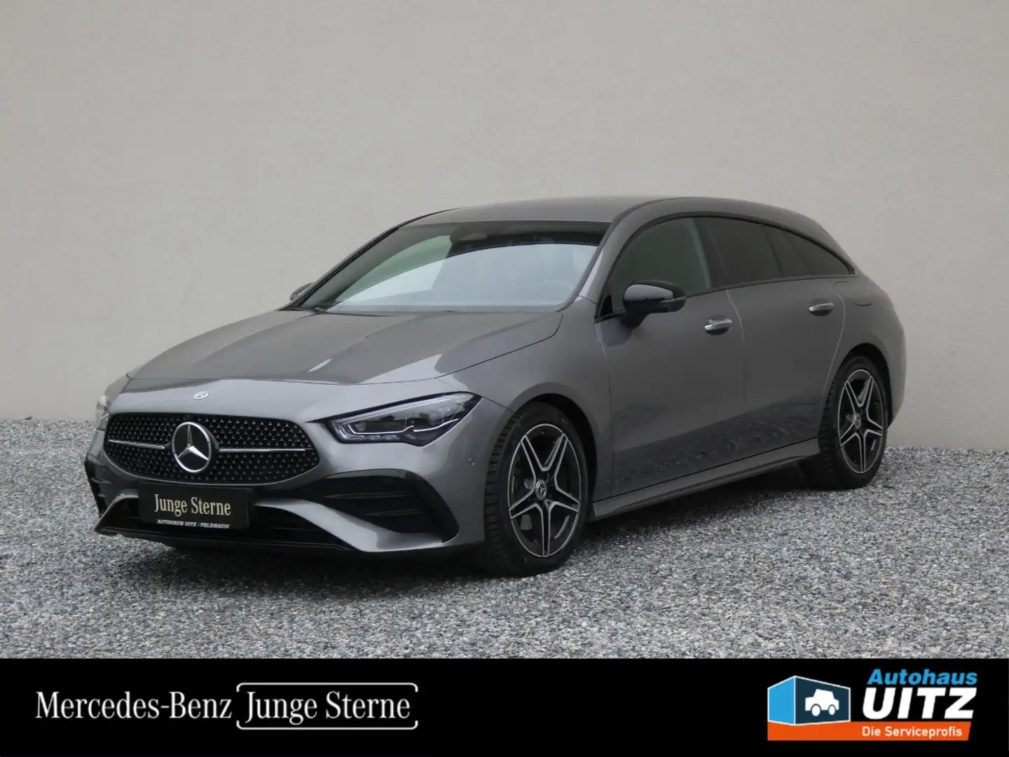 Mercedes-Benz CLA 180 d SB AMG +360°+KeyGo+MBeam+Winter+Night Grau - 1