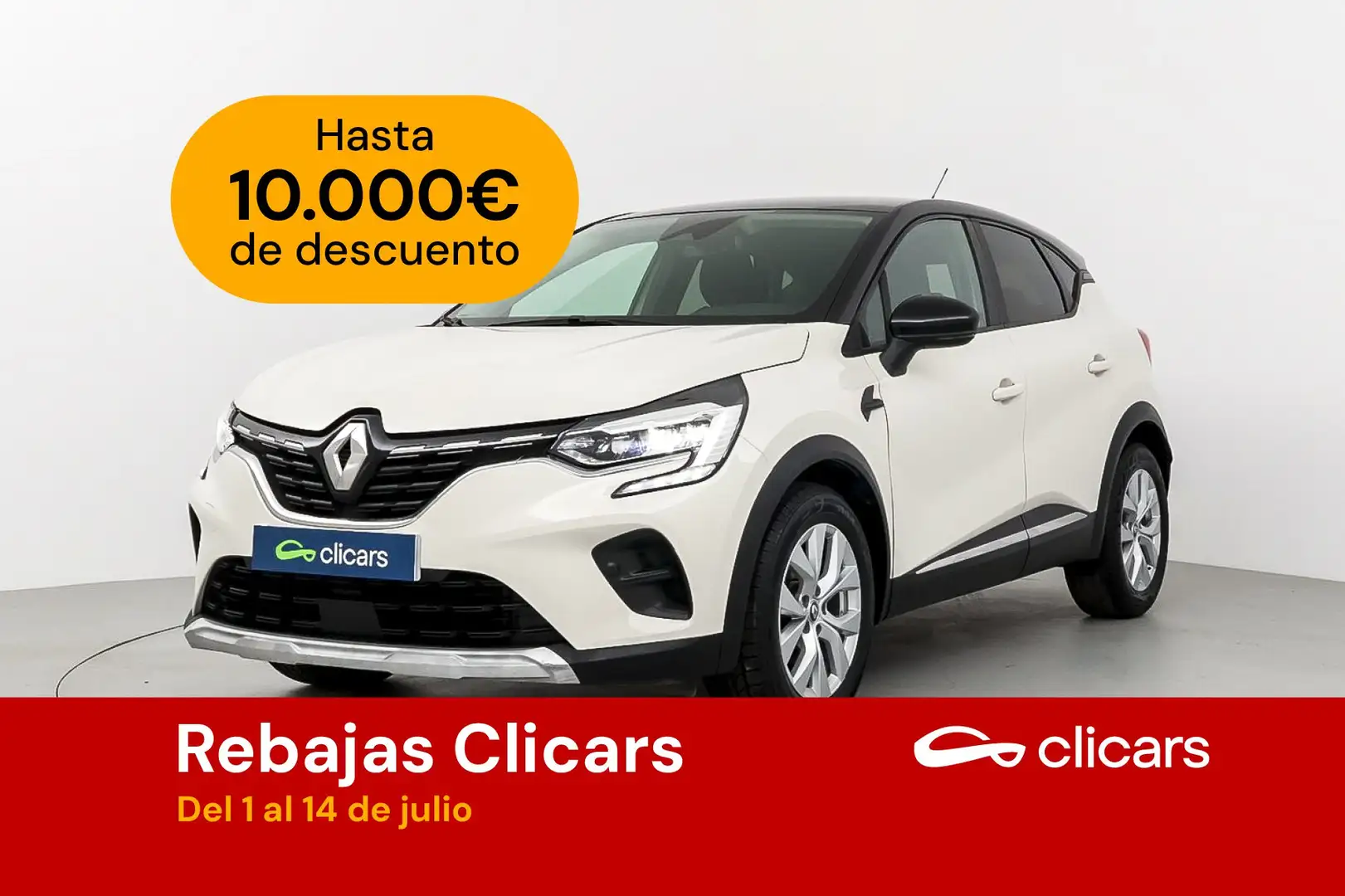 Renault Captur TCe Intens 74kW Blanco - 1