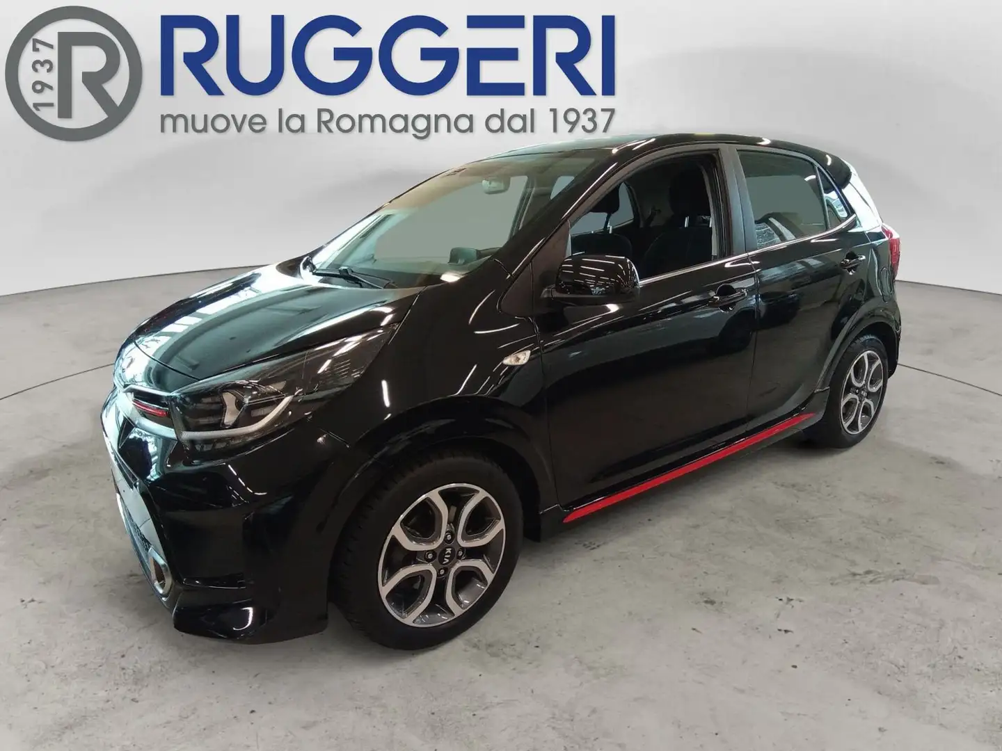 Kia Picanto 1.2 12V 5 porte GT Line Noir - 1