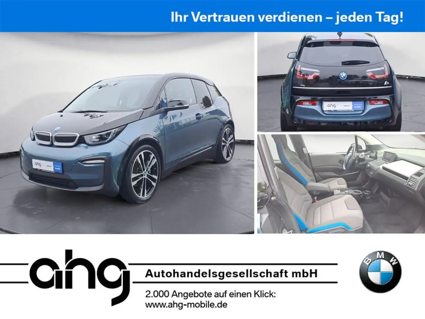 BMW i3 (120 Ah), Sportpaket Navi Business Blau - 1