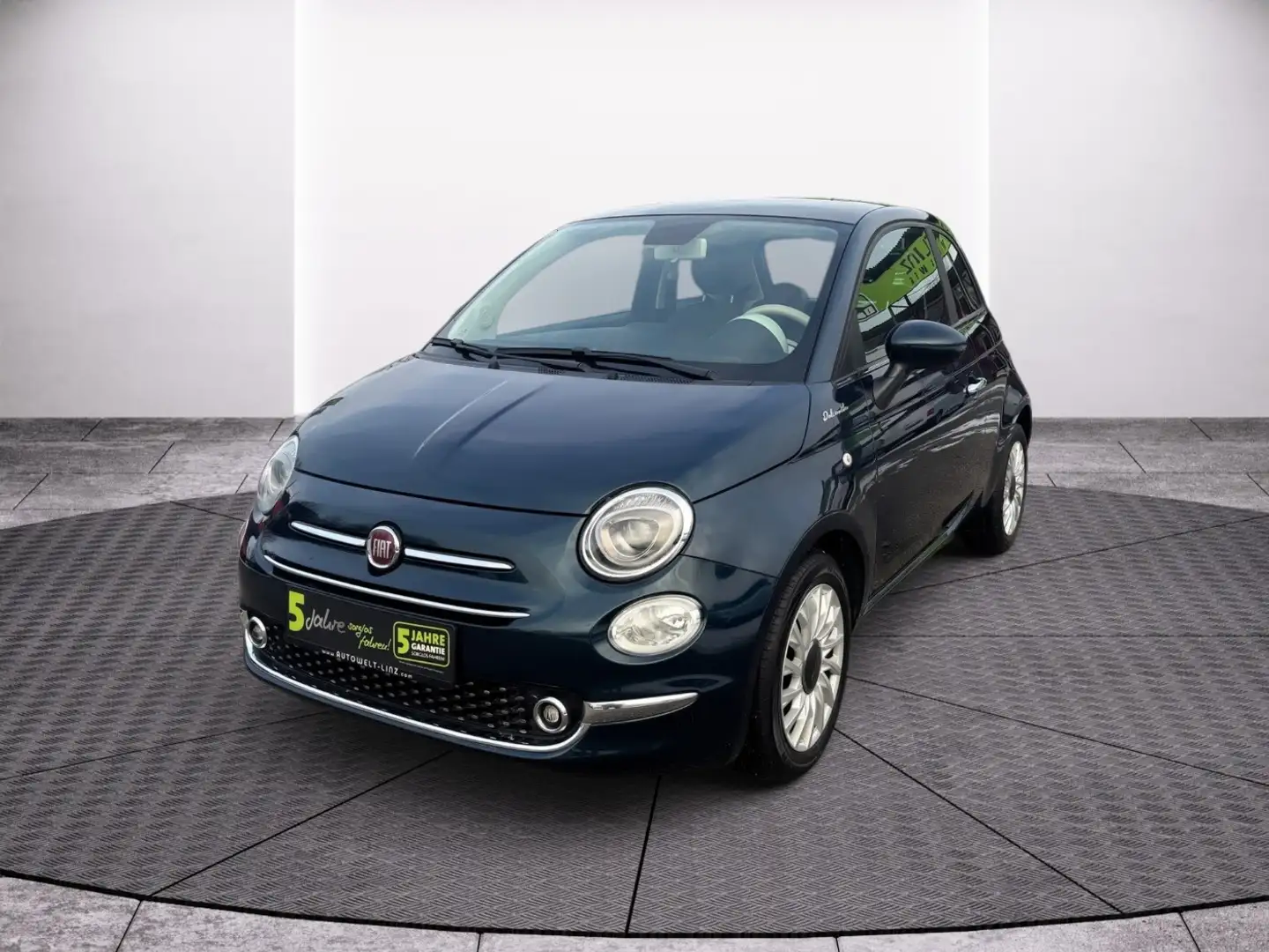 Fiat 500 Hybrid 70 Dolcevita Pano+KlimaA+LM+PDC Blau - 2