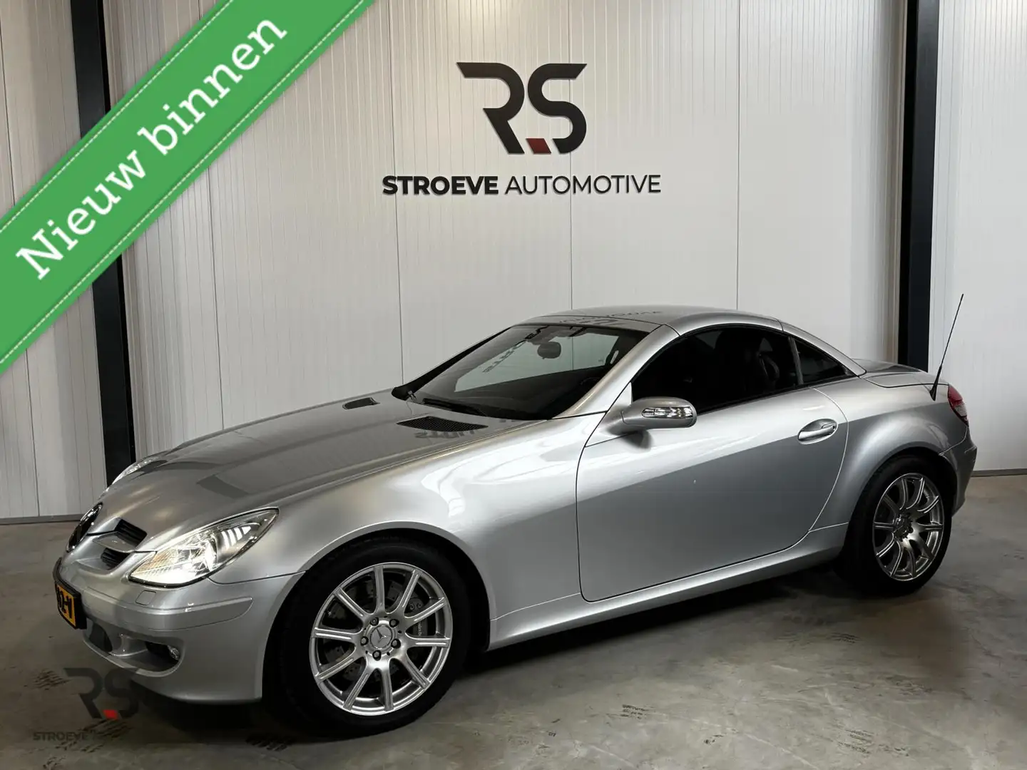 Mercedes-Benz SLK 350 V6!! | Navi | Xenon | Cruise | Leder | Memory | St Grijs - 2