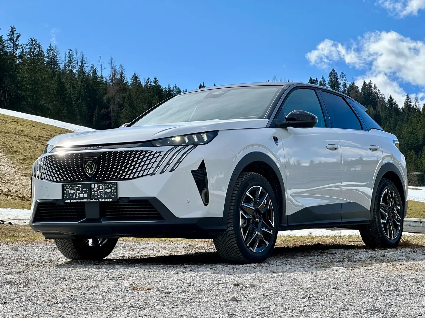 Peugeot 3008 Hybrid 136 GT Blanc - 1