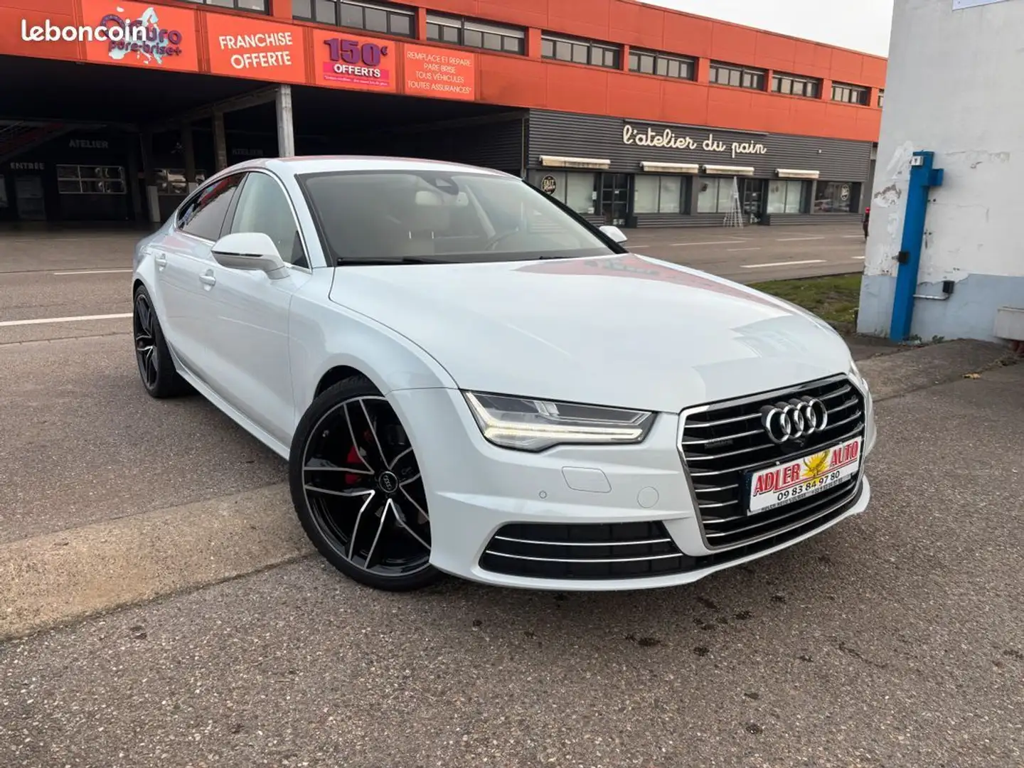 Audi A7 (2) V6 3.0 TDI 218 CH ULTRA AVUS QUATTRO S TRONIC 7 GARANTIE 12 MOIS 1ère MAIN Bianco - 1