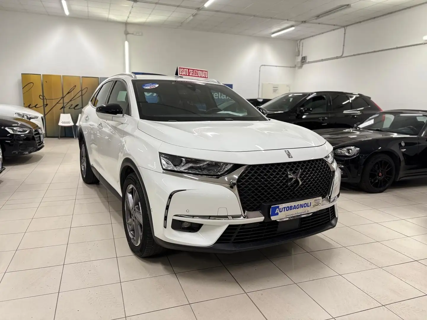 DS Automobiles DS 7 Crossback GRAND CHIC BlueHDi 180 aut. SPOTICAR Blanc - 2