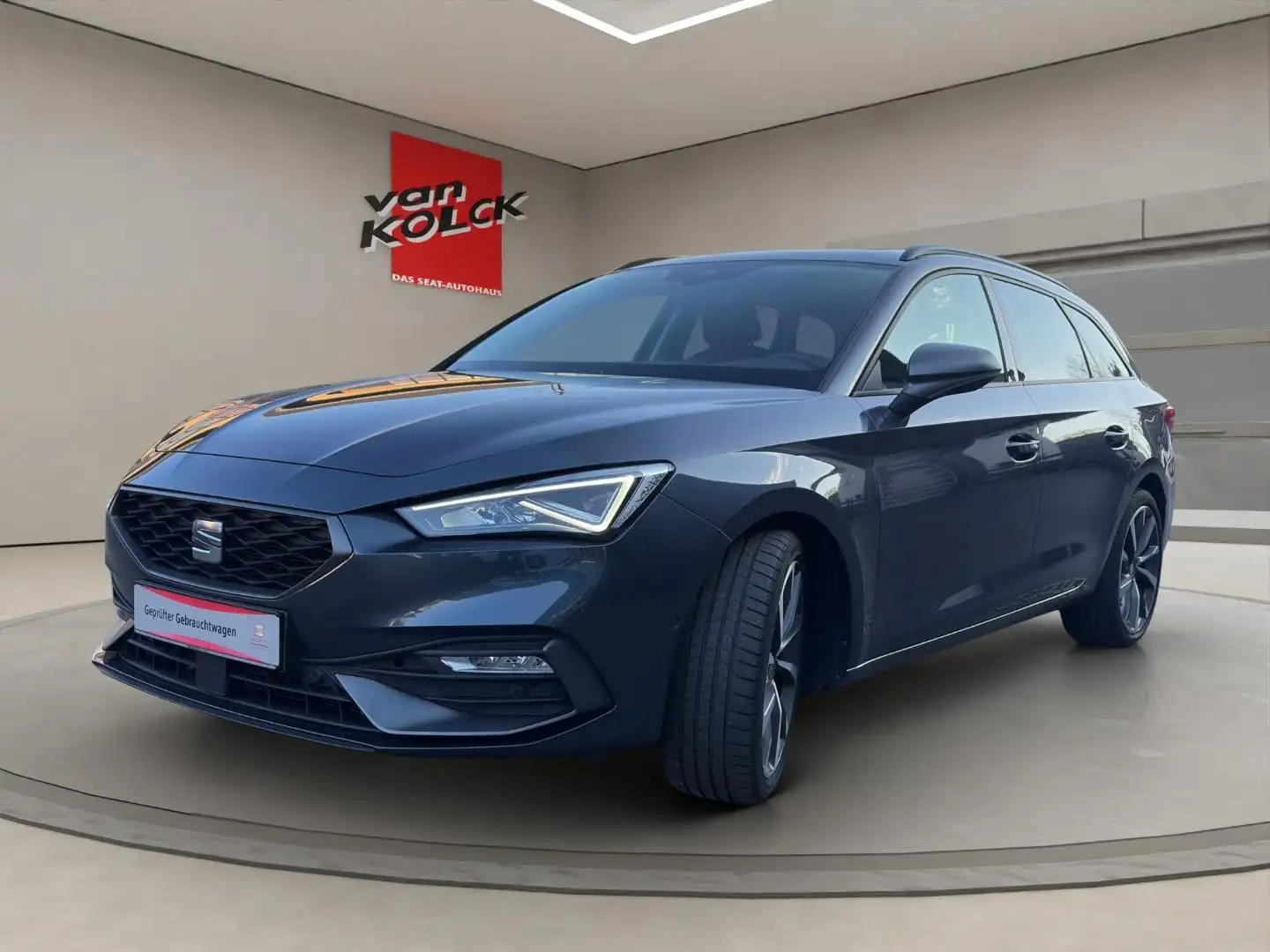 SEAT Leon Sportstourer FR 1.5 eTSI 110 kW (150 PS) 7- Gris - 2