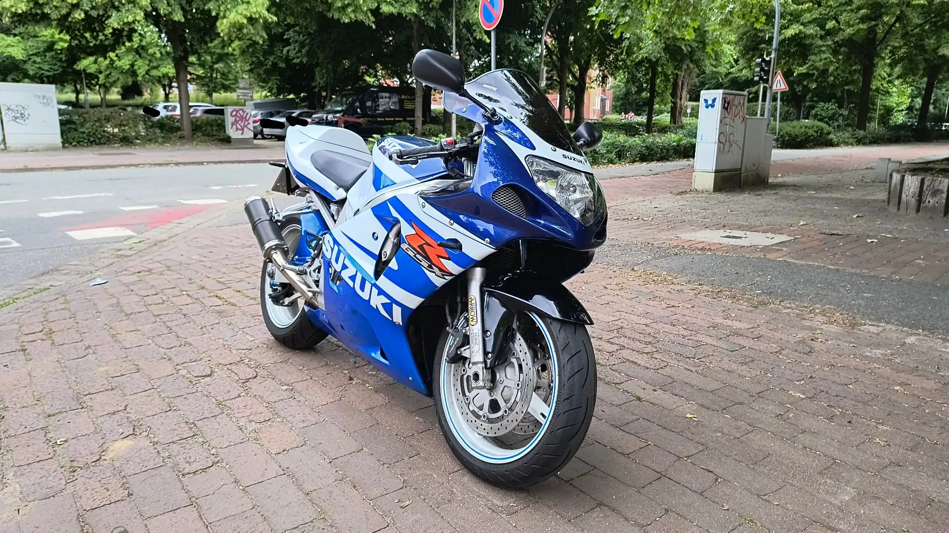 Suzuki GSX-R 600 Bleu - 1
