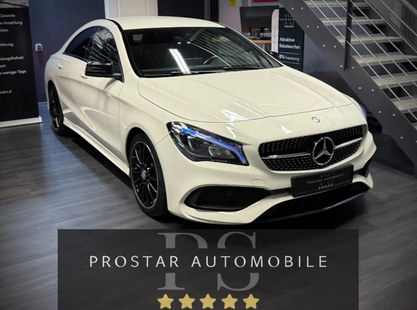 Mercedes-Benz CLA 200 CLA200d *AMG-Line*Night*LED*Leder*Facelift*2,99* Weiß - 1
